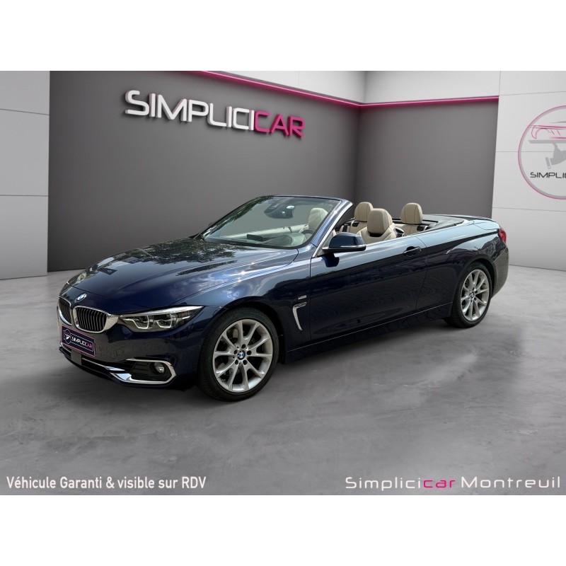 BMW SERIE 4 CABRIOLET F33 LCI 430i 252 ch BVA8 Luxury/ FULL ENTRETIEN BMW