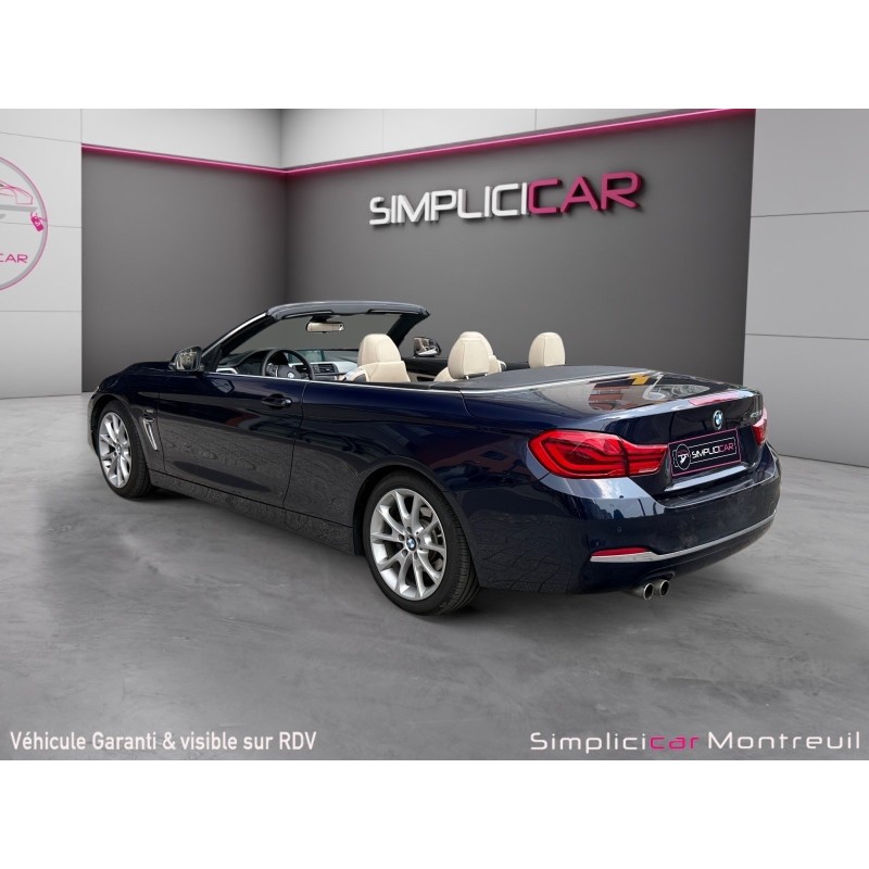 BMW SERIE 4 CABRIOLET F33 LCI 430i 252 ch BVA8 Luxury/ FULL ENTRETIEN BMW