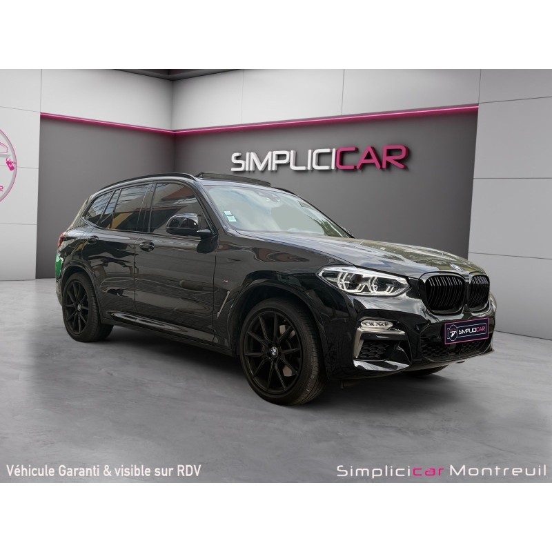 BMW X3 G01 M40d 326ch BVA8 PACK M INTERIEUR EXTERIEUR/ HARMAN KARDON/ CAMERA 360
