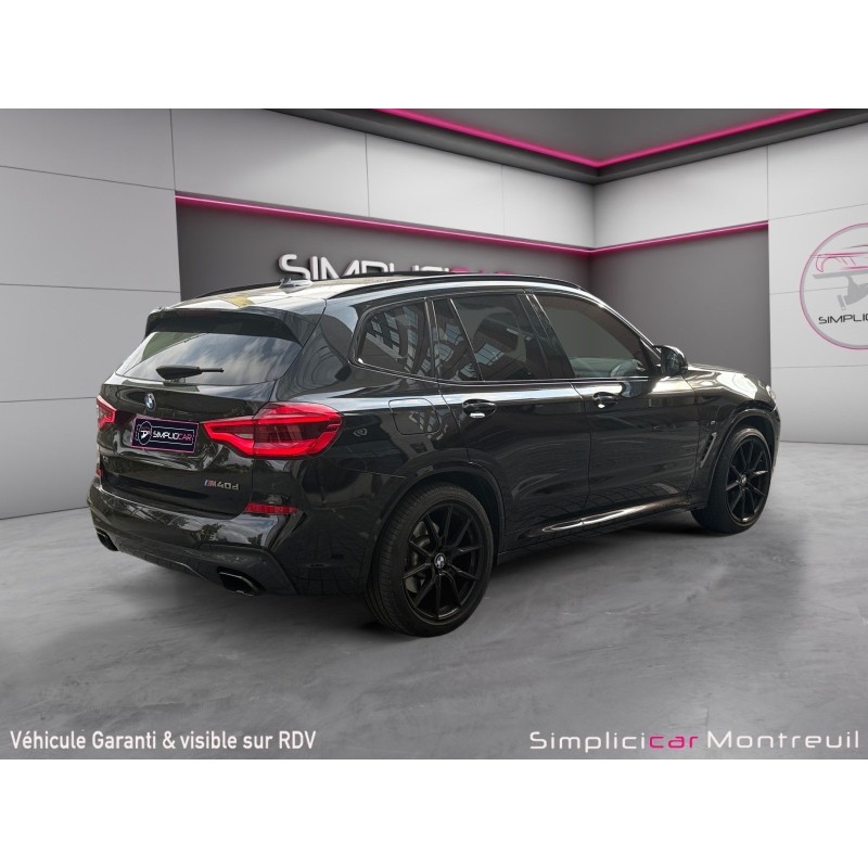 BMW X3 G01 M40d 326ch BVA8 PACK M INTERIEUR EXTERIEUR/ HARMAN KARDON/ CAMERA 360