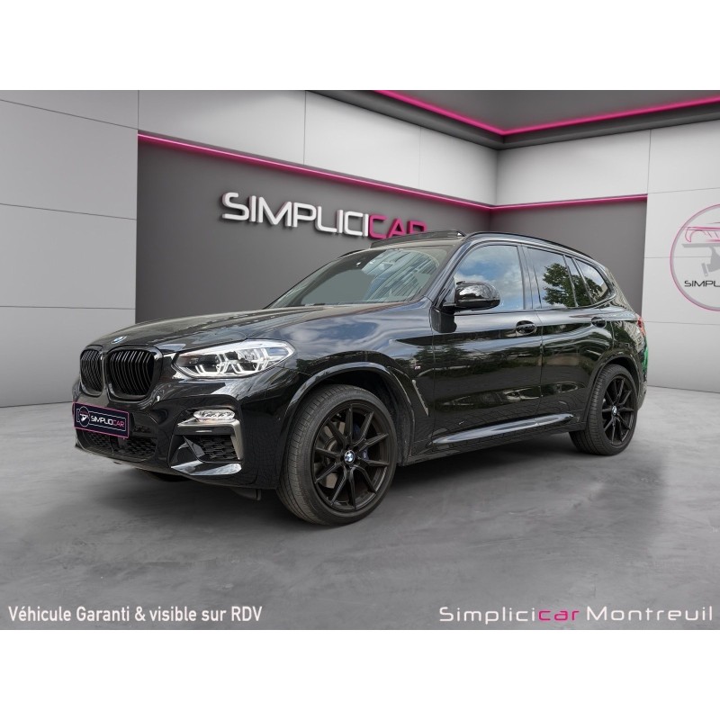 BMW X3 G01 M40d 326ch BVA8 PACK M INTERIEUR EXTERIEUR/ HARMAN KARDON/ CAMERA 360