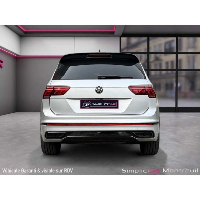 VOLKSWAGEN TIGUAN TIGUAN 245 CH/ R-Line Exclusive/ CARPLAY/ INTERIEUR CUIR/VIRTUAL COCKPIT/ SIEGES ELECTRIQUES