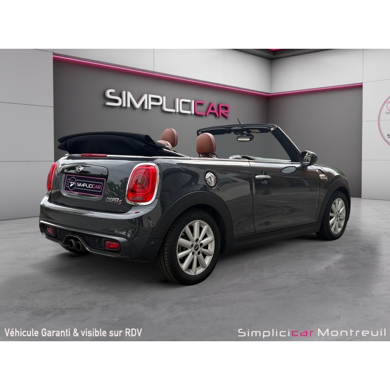 MINI HATCH 3 PORTES F56 Cooper S 192 ch CABRIOLET/ INTERIEUR CUIR/ENTRETIEN MINI/ PAHRES LED