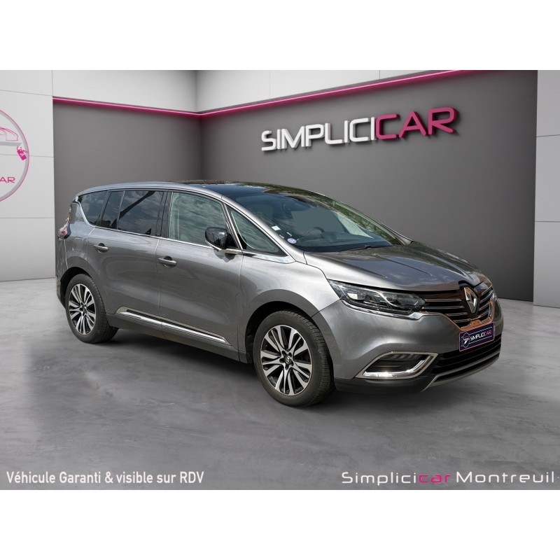 RENAULT ESPACE V Tce 200 Energy Initiale Paris/BOSE/CUIR/CAMERA DE RECUL/GARANTIE 12 MOIS/ENTRETIEN RENAULT