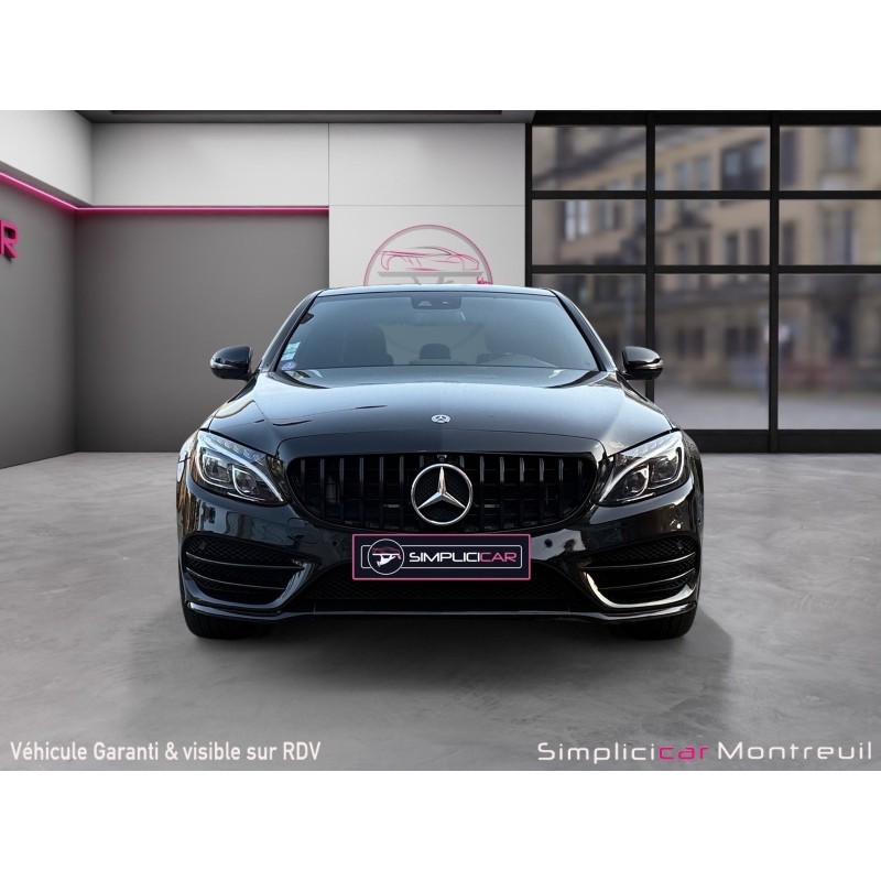 MERCEDES CLASSE C 350 e 7G-Tronic Plus SPORTLNE/GARANTIE 12 MOIS/ ENTRETIEN COMPLET MERCEDES/CAMERA 360/GPS/INTERIEUR CUIR