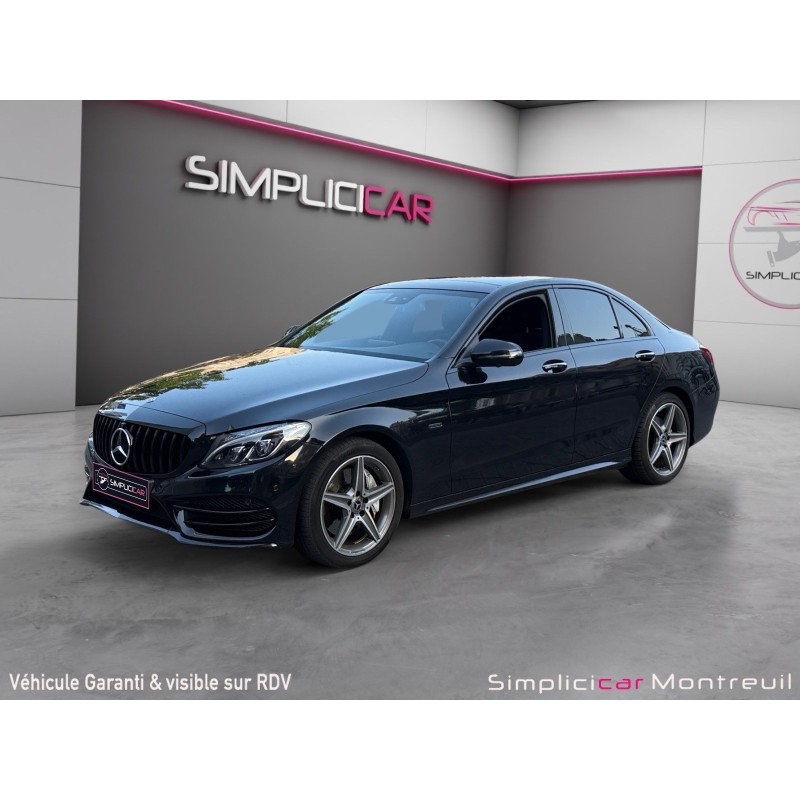 MERCEDES CLASSE C 350 e 7G-Tronic Plus SPORTLNE/GARANTIE 12 MOIS/ ENTRETIEN COMPLET MERCEDES/CAMERA 360/GPS/INTERIEUR CUIR