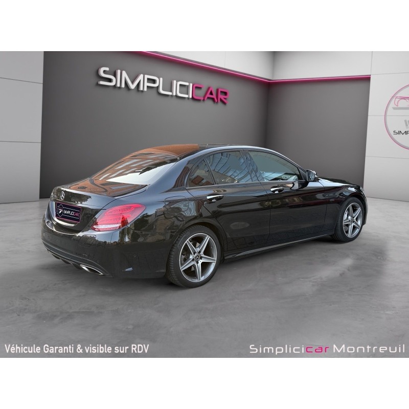MERCEDES CLASSE C 350 e 7G-Tronic Plus SPORTLNE/GARANTIE 12 MOIS/ ENTRETIEN COMPLET MERCEDES/CAMERA 360/GPS/INTERIEUR CUIR