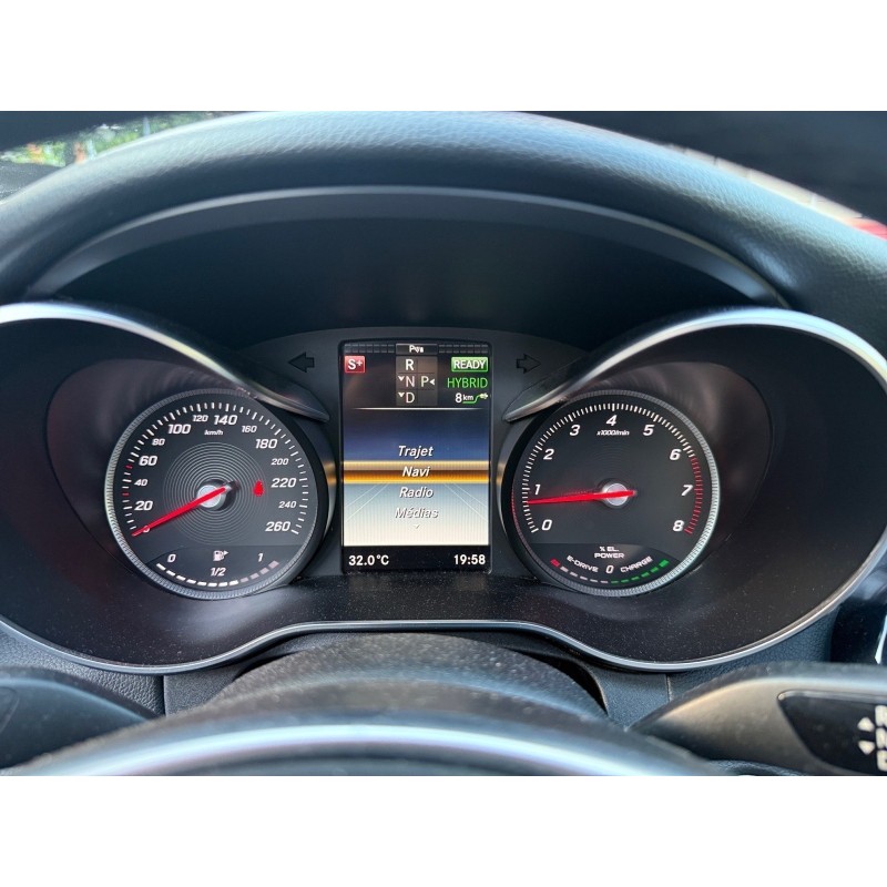 MERCEDES CLASSE C 350 e 7G-Tronic Plus SPORTLNE/GARANTIE 12 MOIS/ ENTRETIEN COMPLET MERCEDES/CAMERA 360/GPS/INTERIEUR CUIR