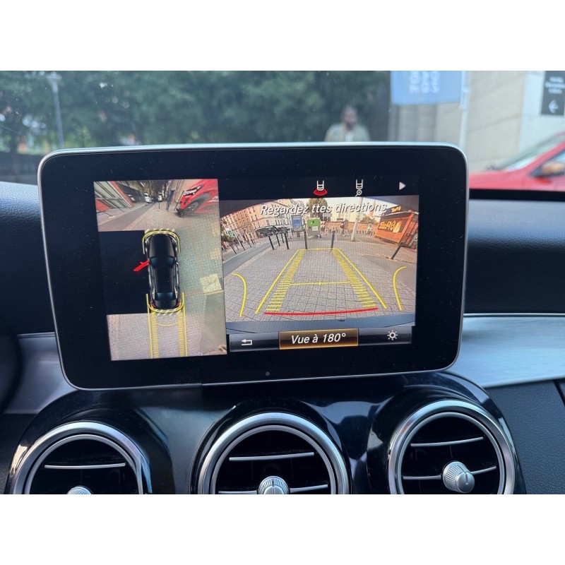 MERCEDES CLASSE C 350 e 7G-Tronic Plus SPORTLNE/GARANTIE 12 MOIS/ ENTRETIEN COMPLET MERCEDES/CAMERA 360/GPS/INTERIEUR CUIR