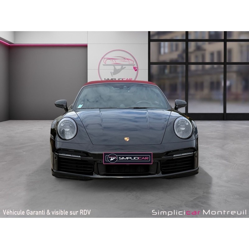 PORSCHE 911 TURBO CABRIOLET S Cabriolet 3.8i 650 PDK/ENTRETIEN PORSCHE/SIEGES CHAUFFANTS/APPLE CARPLAY/BURMESTER/GARANTIE 12...