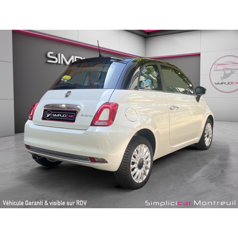 FIAT 500 MY22 1.0 70 ch Hybride BSG S/S Dolcevita Plus