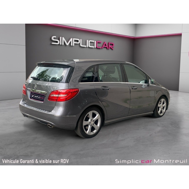 MERCEDES CLASSE B 200 CDI BlueEFFICIENCY Sport 7-G DCT A garantie 12 mois full entretiens