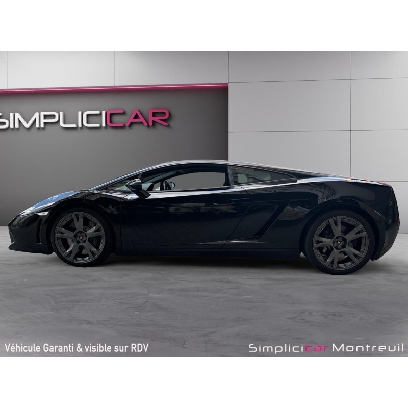 LAMBORGHINI GALLARDO 5.0 V10 520cv E-Gear // HISTORIQUE FULL LAMBO // CARPLAY // LIFT // GARANTIE 12 MOIS