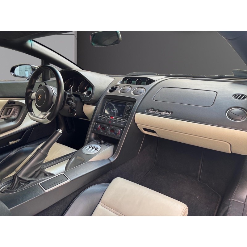 LAMBORGHINI GALLARDO 5.0 V10 520cv E-Gear // HISTORIQUE FULL LAMBO // CARPLAY // LIFT // GARANTIE 12 MOIS