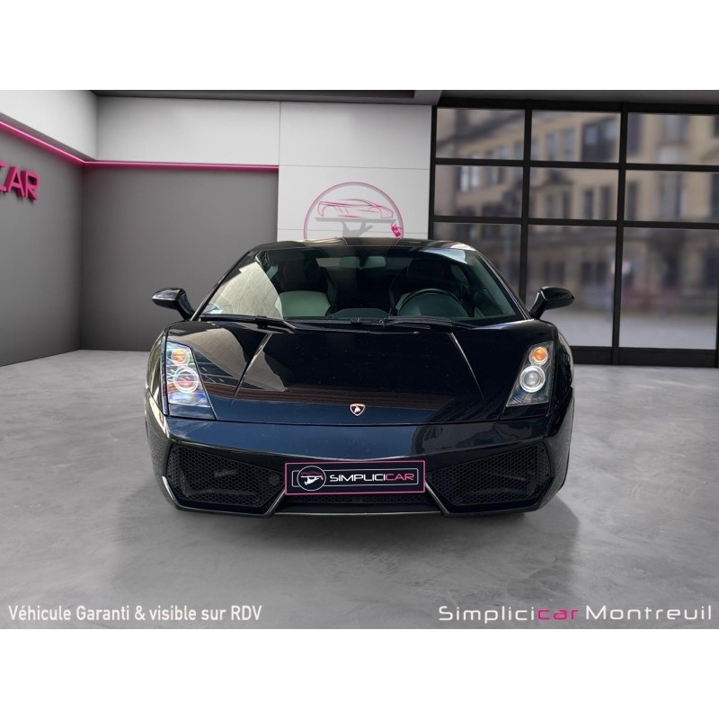 LAMBORGHINI GALLARDO 5.0 V10 520cv E-Gear // HISTORIQUE FULL LAMBO // CARPLAY // LIFT // GARANTIE 12 MOIS