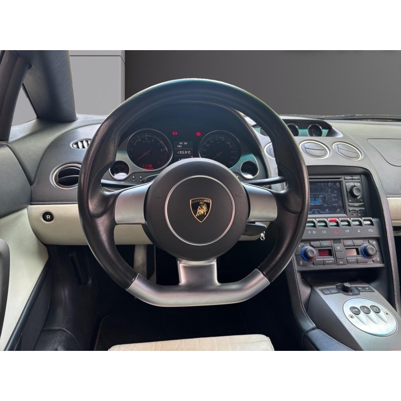 LAMBORGHINI GALLARDO 5.0 V10 520cv E-Gear // HISTORIQUE FULL LAMBO // CARPLAY // LIFT // GARANTIE 12 MOIS