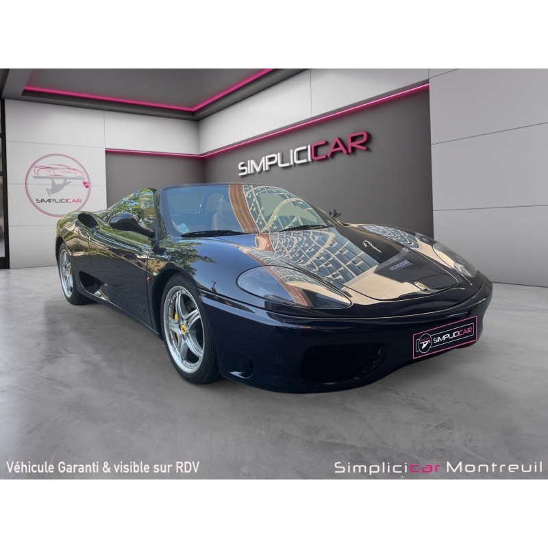 FERRARI 360 MODENA SPIDER CABRIOLET V8 F1, Sort de révision, distribution neuve, LIGNE TUBISTYLE
