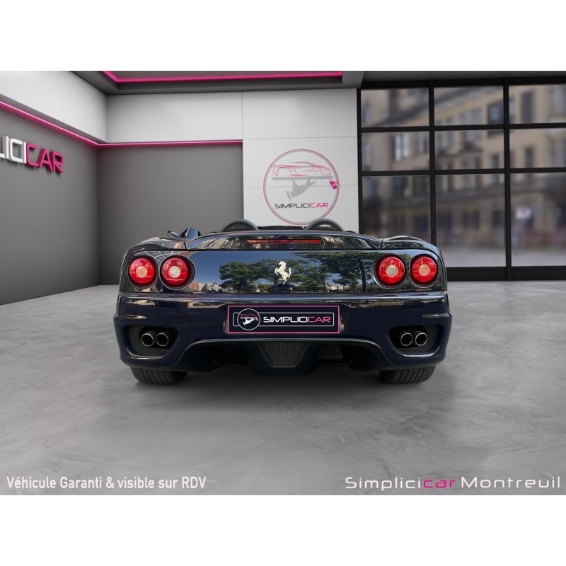 FERRARI 360 MODENA SPIDER CABRIOLET V8 F1, Sort de révision, distribution neuve, LIGNE TUBISTYLE