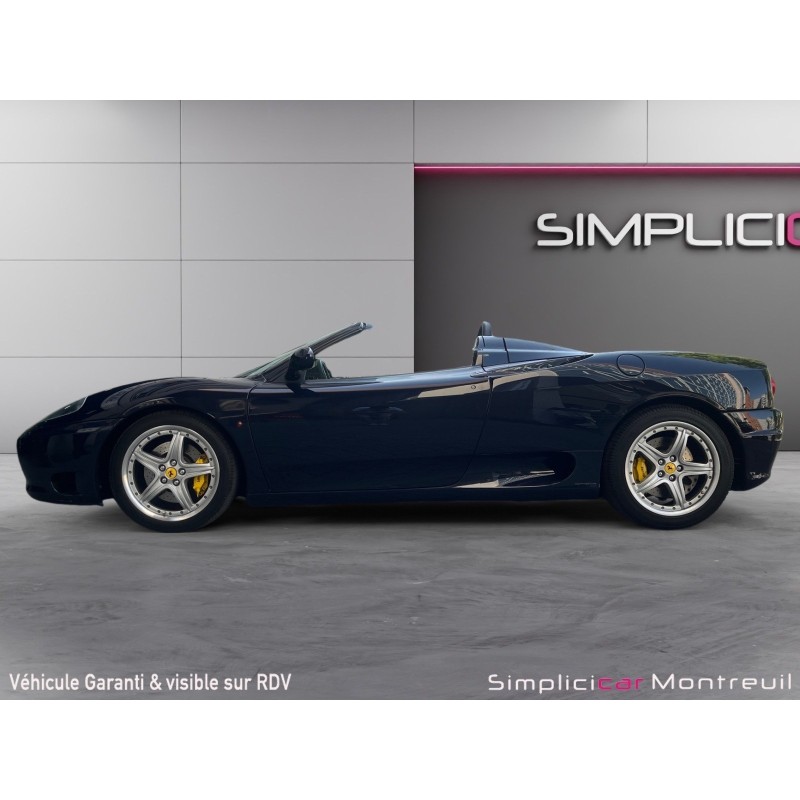 FERRARI 360 MODENA SPIDER CABRIOLET V8 F1, Sort de révision, distribution neuve, LIGNE TUBISTYLE