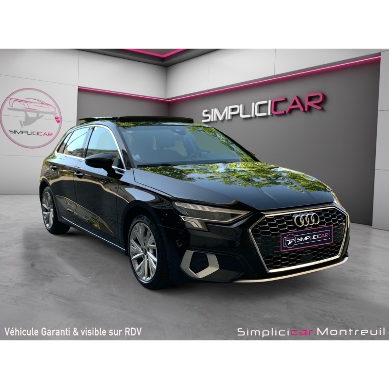 AUDI A3 SPORTBACK 35 TFSI Mild Hybrid 150 S tronic 7 GARANTIE 12 MOIS TOIT OUVRANT CARPLAY CUIR