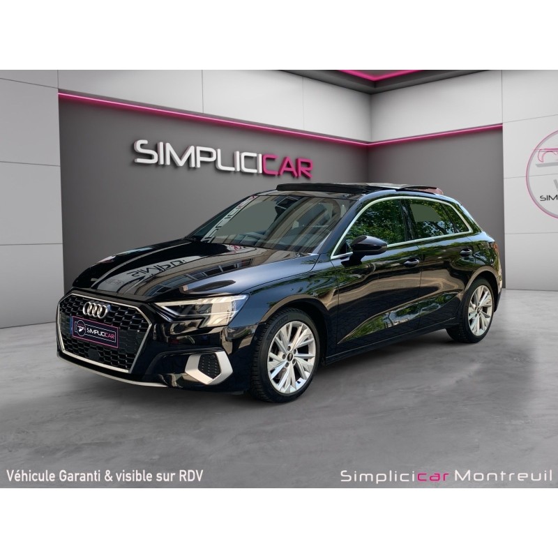 AUDI A3 SPORTBACK 35 TFSI Mild Hybrid 150 S tronic 7 GARANTIE 12 MOIS TOIT OUVRANT CARPLAY CUIR