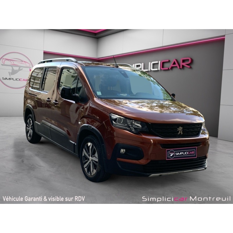 PEUGEOT RIFTER Long BlueHDi 130 SS EAT8 GT Line/ 7 places/ automatique /carplay/camera/garantie 12 mois