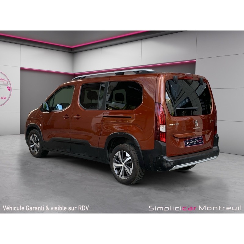 PEUGEOT RIFTER Long BlueHDi 130 SS EAT8 GT Line/ 7 places/ automatique /carplay/camera/garantie 12 mois
