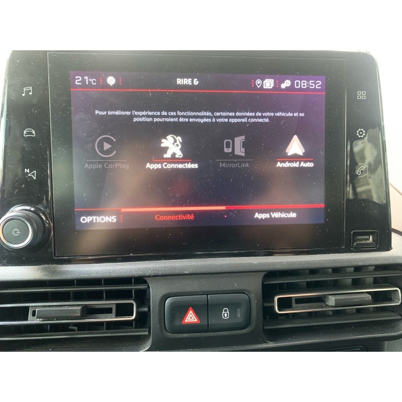 PEUGEOT RIFTER Long BlueHDi 130 SS EAT8 GT Line/ 7 places/ automatique /carplay/camera/garantie 12 mois