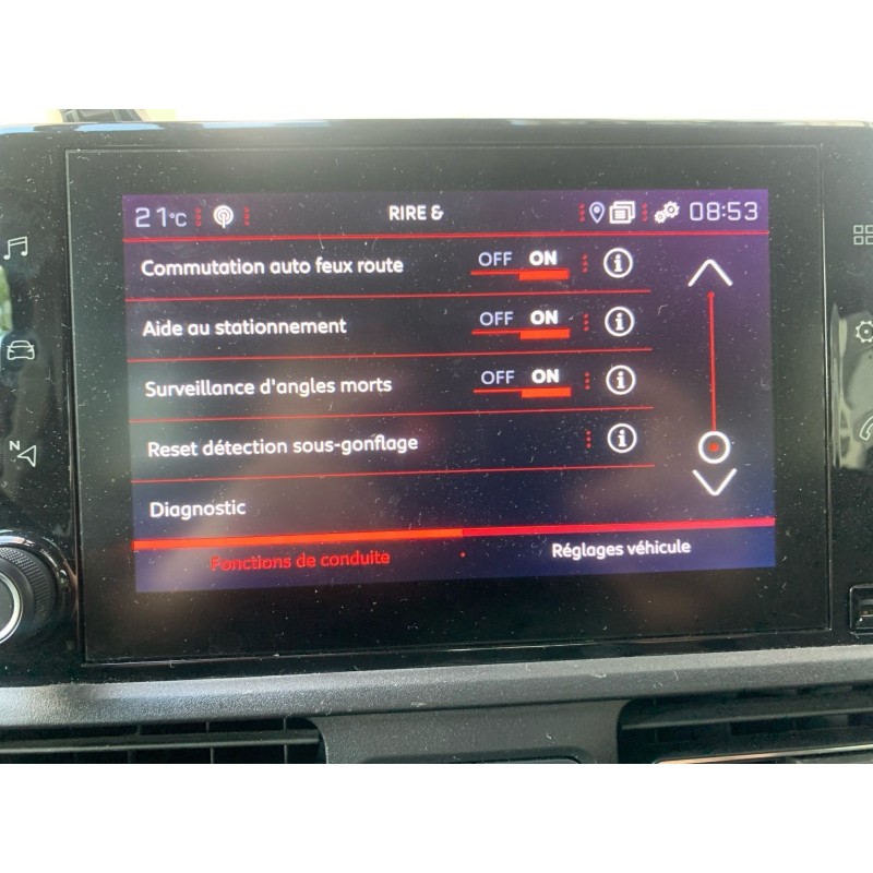 PEUGEOT RIFTER Long BlueHDi 130 SS EAT8 GT Line/ 7 places/ automatique /carplay/camera/garantie 12 mois