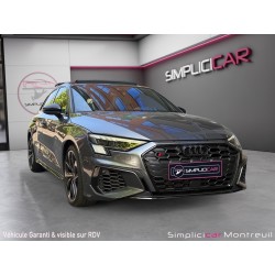 AUDI S3 SPORTBACK TFSI 310 S tronic 7 Quattro/GARANTIE 12 MOIS/FULL/ CARPLAY/CAM2RADE RECUL/INTERIEUR CUIR