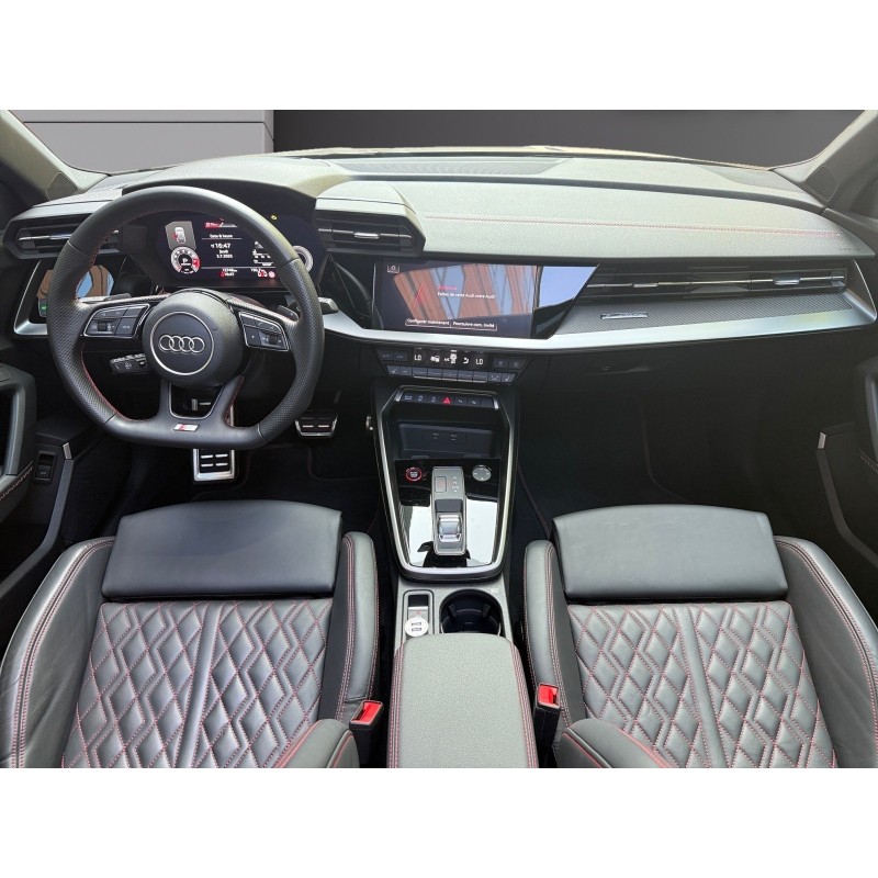 AUDI S3 SPORTBACK TFSI 310 S tronic 7 Quattro/GARANTIE 12 MOIS/FULL/ CARPLAY/CAM2RADE RECUL/INTERIEUR CUIR