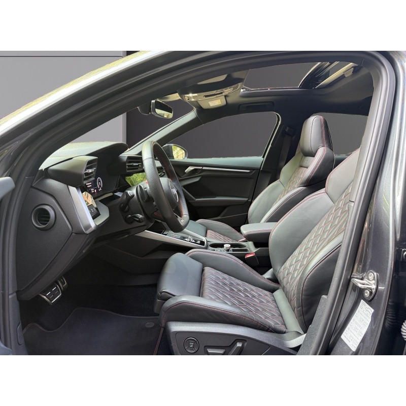 AUDI S3 SPORTBACK TFSI 310 S tronic 7 Quattro/GARANTIE 12 MOIS/FULL/ CARPLAY/CAM2RADE RECUL/INTERIEUR CUIR