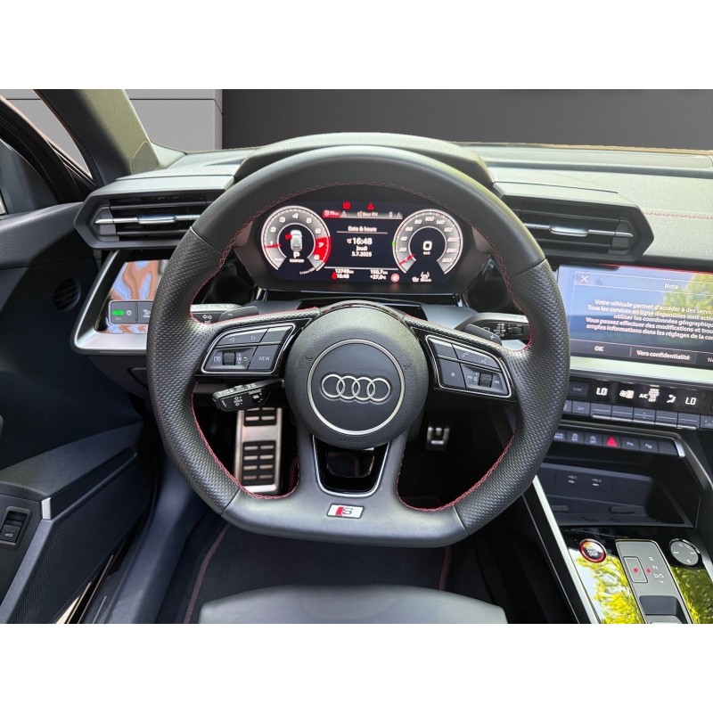 AUDI S3 SPORTBACK TFSI 310 S tronic 7 Quattro/GARANTIE 12 MOIS/FULL/ CARPLAY/CAM2RADE RECUL/INTERIEUR CUIR