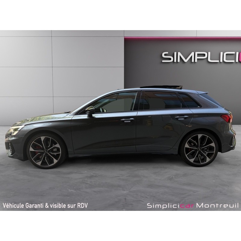 AUDI S3 SPORTBACK TFSI 310 S tronic 7 Quattro/GARANTIE 12 MOIS/FULL/ CARPLAY/CAM2RADE RECUL/INTERIEUR CUIR