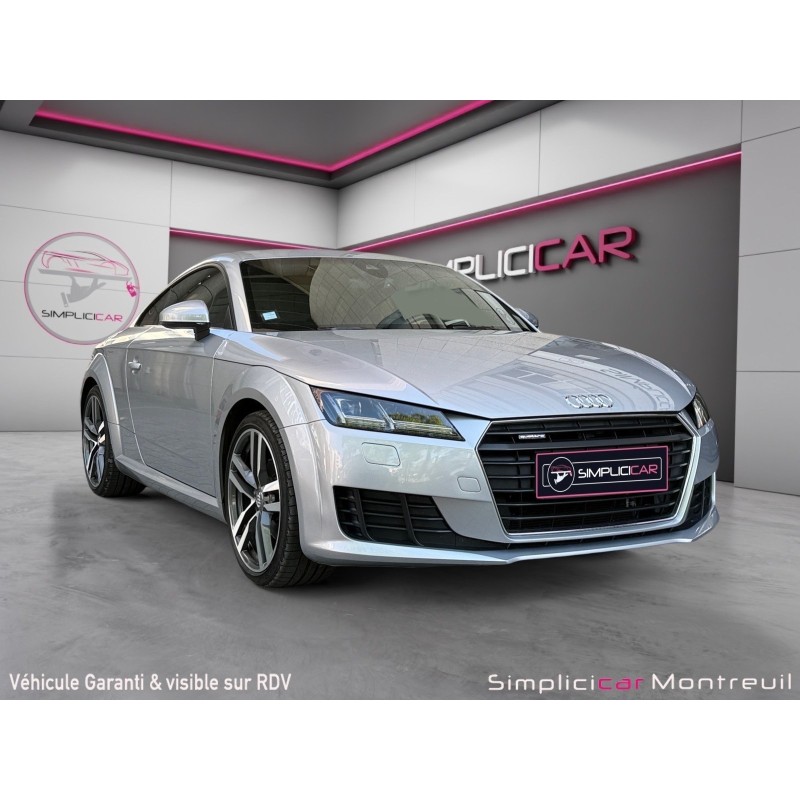 AUDI TT COUPE 2.0 TFSI 230 Quattro S tronic 6 S line Entretiens audi Carplay Sort de révision
