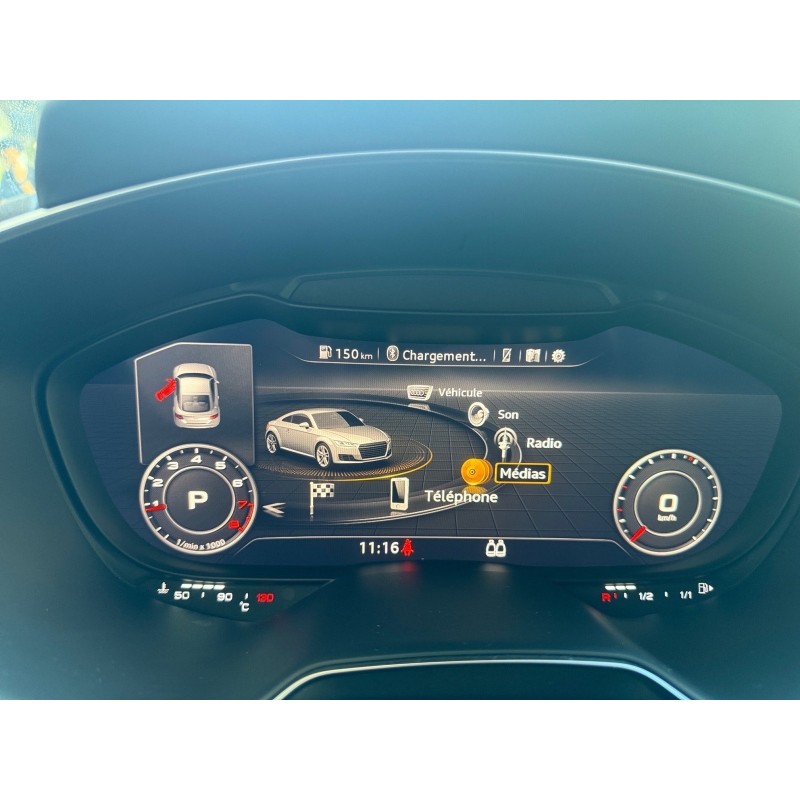 AUDI TT COUPE 2.0 TFSI 230 Quattro S tronic 6 S line Entretiens audi Carplay Sort de révision