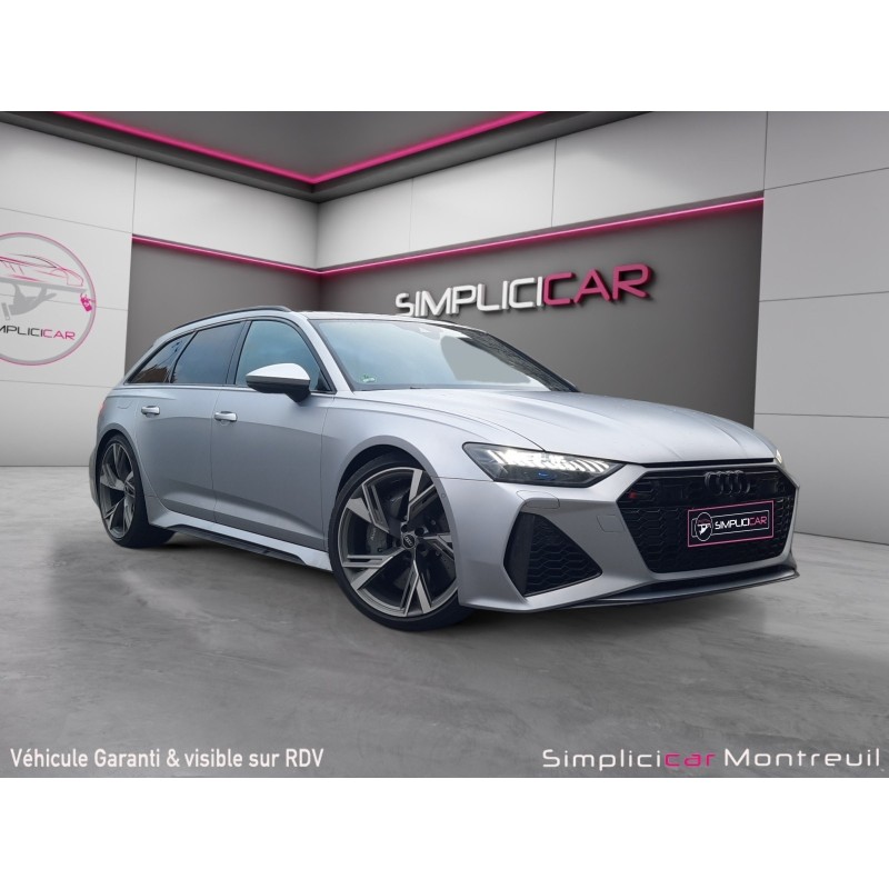 AUDI RS6 AVANT V8 4.0 TFSI 600 Tiptronic 8 Quattro RS6 malus compris
