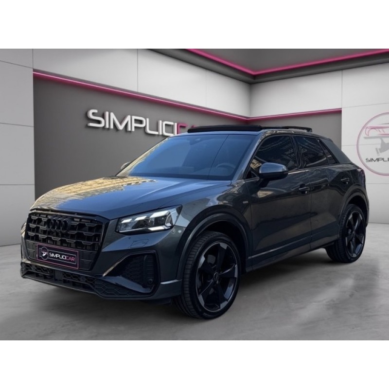 AUDI Q2 Q2 35 TFSI 150 S tronic 7 S line, TVA RECUPERABLE, TOIT OUVRANT GARANTIE 12 MOIS