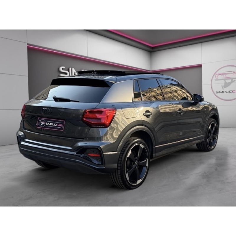 AUDI Q2 Q2 35 TFSI 150 S tronic 7 S line, TVA RECUPERABLE, TOIT OUVRANT GARANTIE 12 MOIS