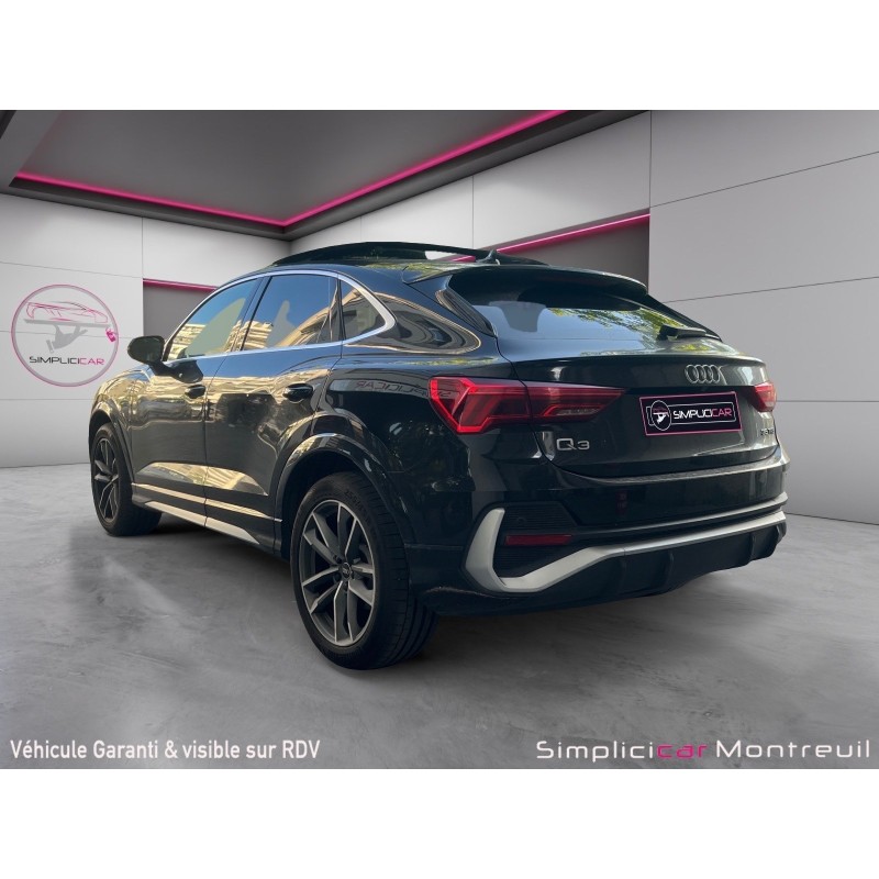 AUDI Q3 SPORTBACK 35 TFSI 150 ch S tronic 7 S Edition, TOIT OUVRANT, SIEGES ELECTRIQUE, CHAUFFANT, ENTRETIEN AUDI