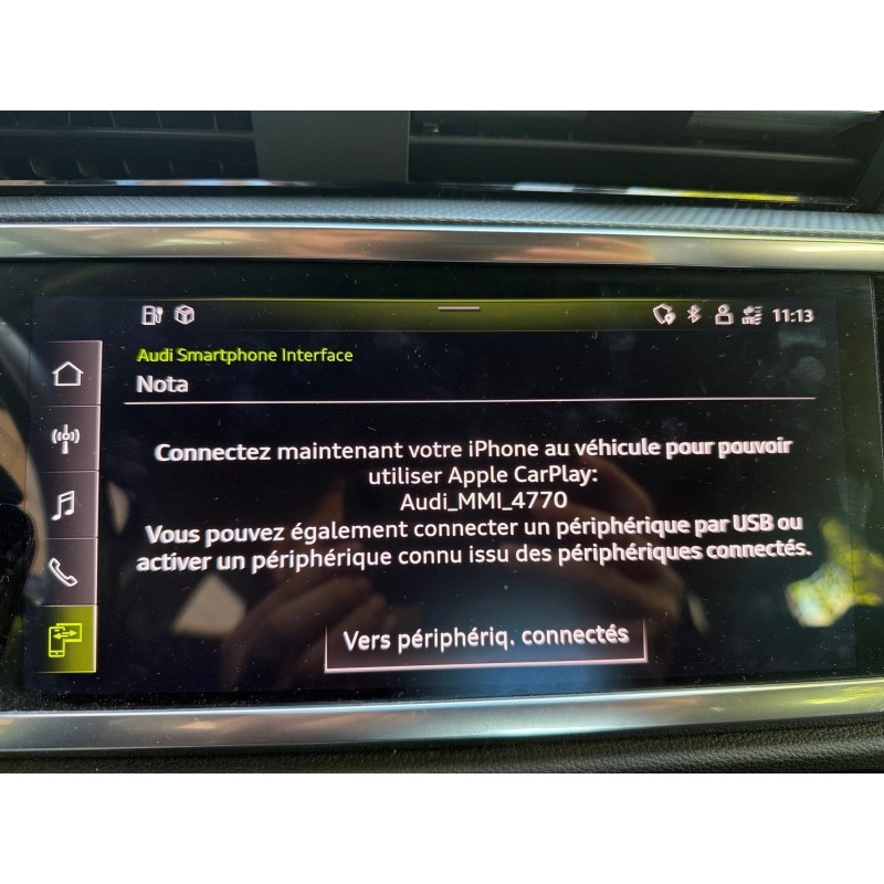 AUDI Q3 Q3 45 TFSIe 245 ch S tronic 6 Design Sort de révision Carplay Garantie 12 mois