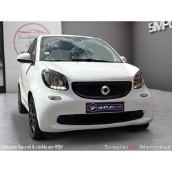 SMART FORTWO COUPE 1.0 71 ch SS Passion/CABRIOLET/GARANTIE 12 MOIS/ENTRETIEN COMPLET/CARLAY/ECHAPPEMENT SPORT