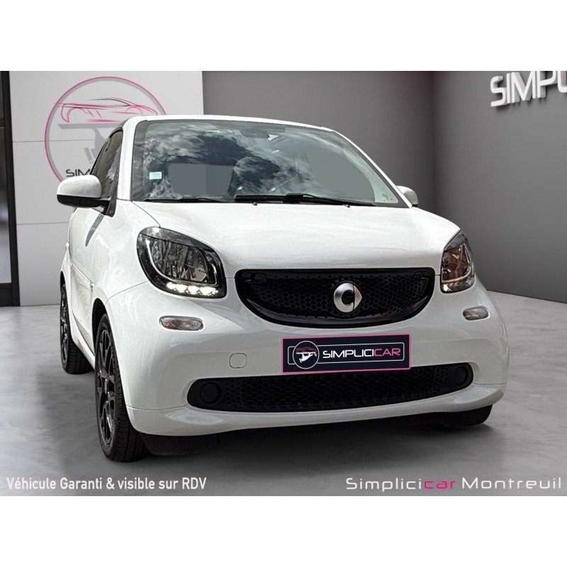 SMART FORTWO COUPE 1.0 71 ch SS Passion/CABRIOLET/GARANTIE 12 MOIS/ENTRETIEN COMPLET/CARLAY/ECHAPPEMENT SPORT