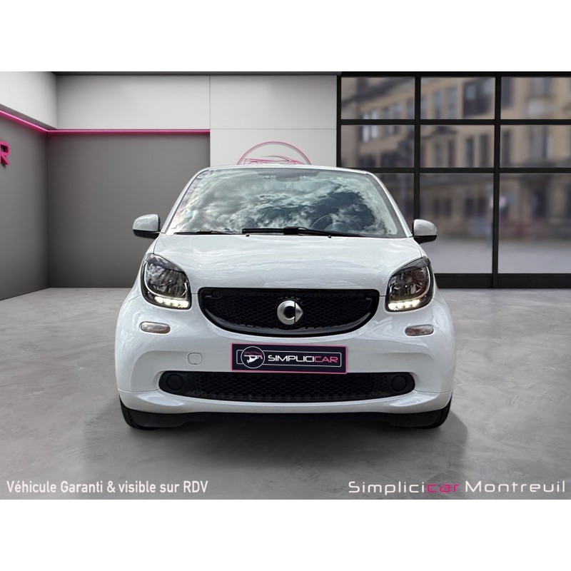SMART FORTWO COUPE 1.0 71 ch SS Passion/CABRIOLET/GARANTIE 12 MOIS/ENTRETIEN COMPLET/CARLAY/ECHAPPEMENT SPORT