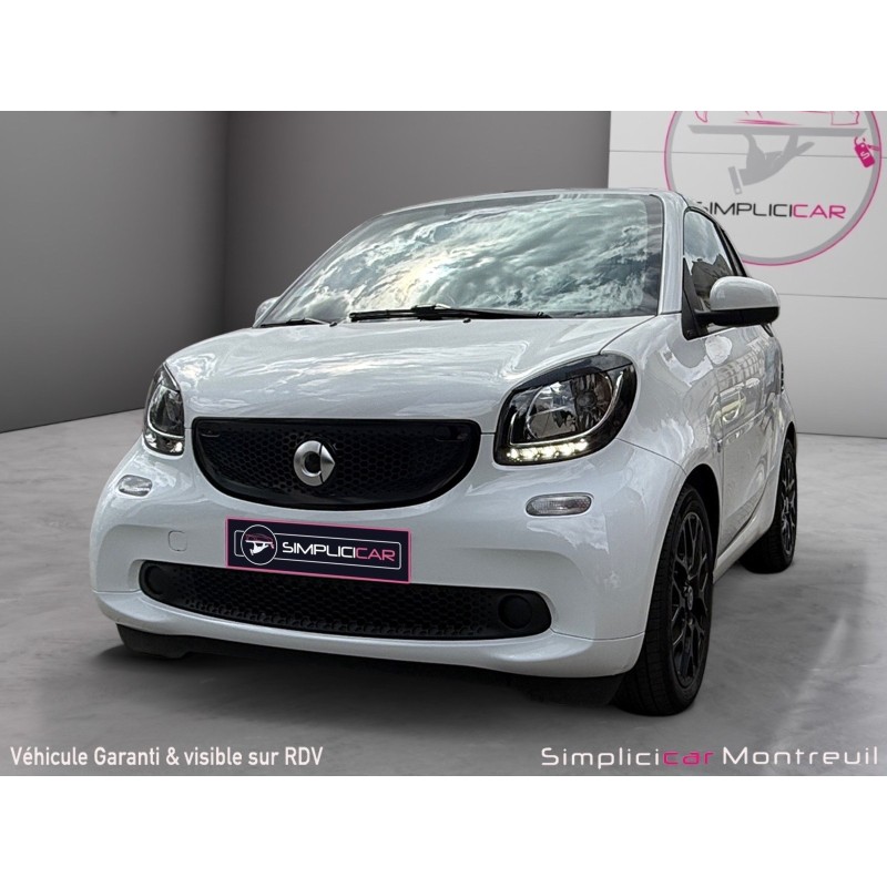 SMART FORTWO COUPE 1.0 71 ch SS Passion/CABRIOLET/GARANTIE 12 MOIS/ENTRETIEN COMPLET/CARLAY/ECHAPPEMENT SPORT