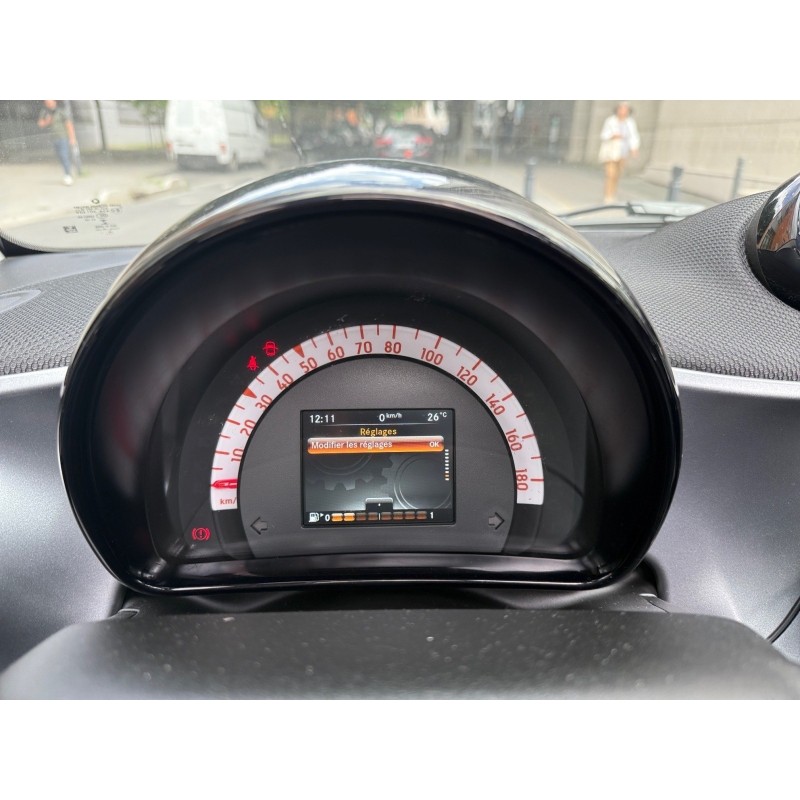 SMART FORTWO COUPE 1.0 71 ch SS Passion/CABRIOLET/GARANTIE 12 MOIS/ENTRETIEN COMPLET/CARLAY/ECHAPPEMENT SPORT