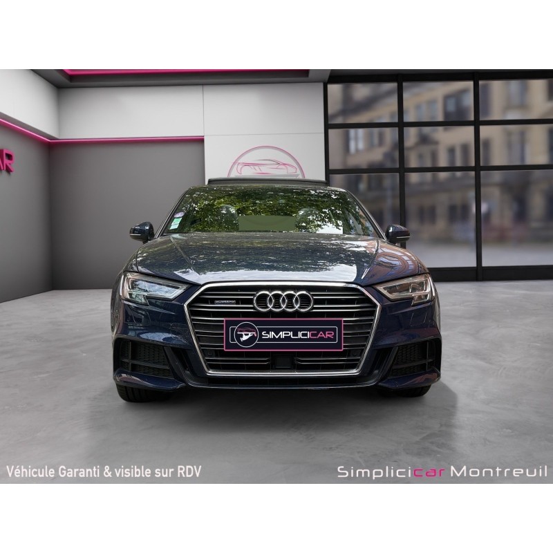 AUDI A3 SPORTBACK 2.0 TFSI 190 S tronic 7 S Line FULL OPTIONS/GARANTIE 12 MOIS/VIRTUAL COKPIT/INTERIEUR CUIR/BANG...
