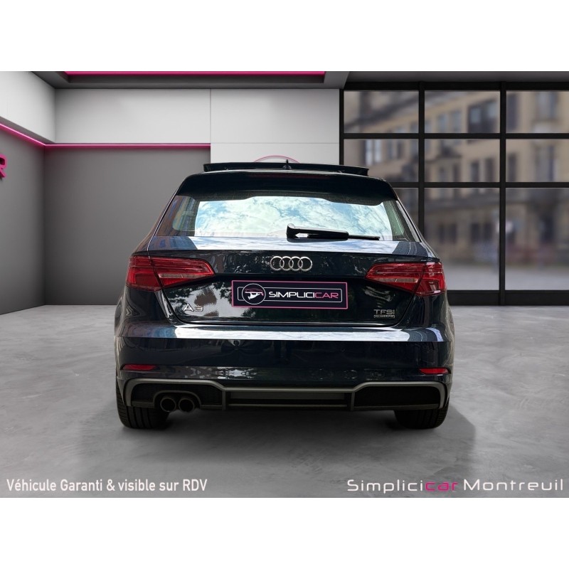 AUDI A3 SPORTBACK 2.0 TFSI 190 S tronic 7 S Line FULL OPTIONS/GARANTIE 12 MOIS/VIRTUAL COKPIT/INTERIEUR CUIR/BANG...