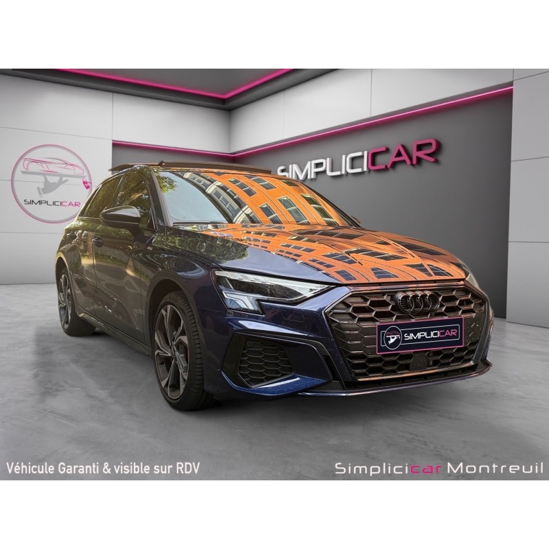 AUDI A3 SPORTBACK 45 TFSIe 245 S tronic 6 Competition/GARANTIE 24 MOIS/TOIT OUVRANT/CARPLAY