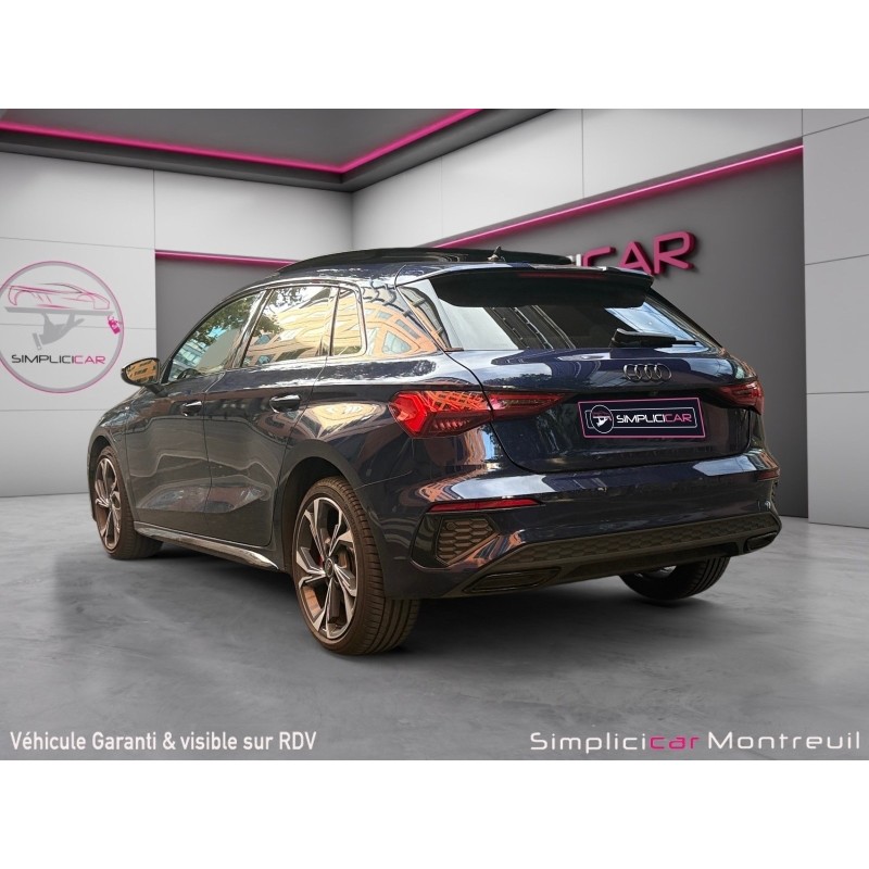 AUDI A3 SPORTBACK 45 TFSIe 245 S tronic 6 Competition/GARANTIE 24 MOIS/TOIT OUVRANT/CARPLAY